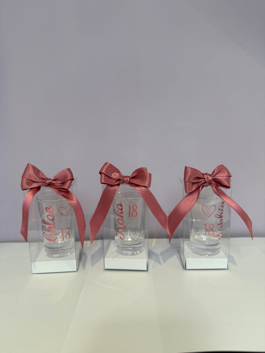 Personalised shot glass