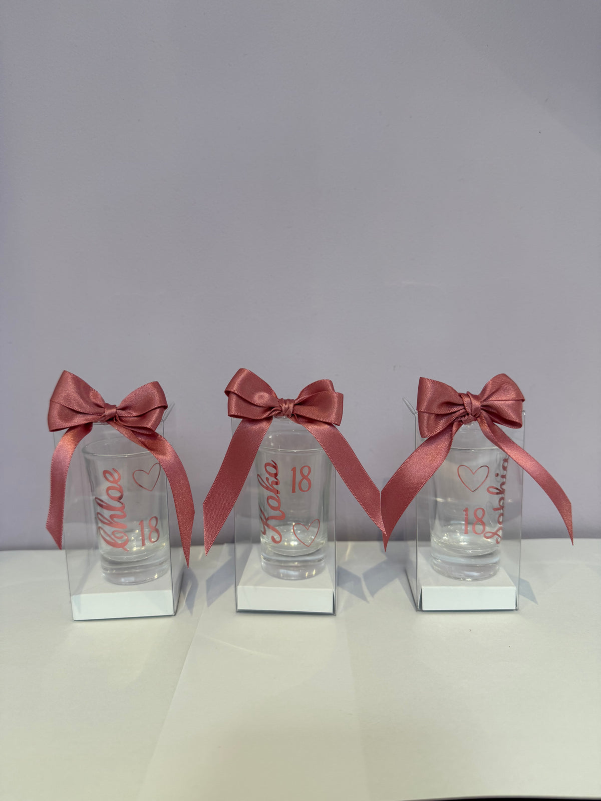 Personalised shot glass