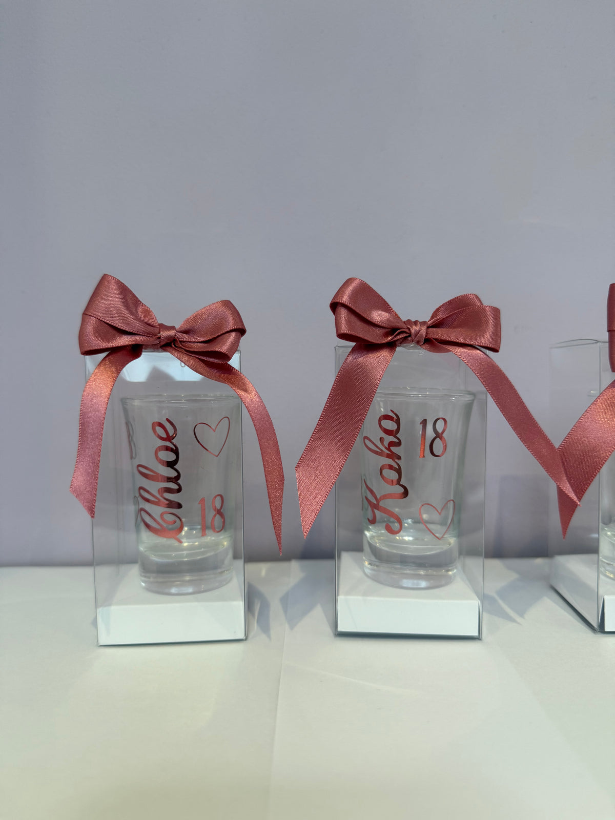 Personalised shot glass
