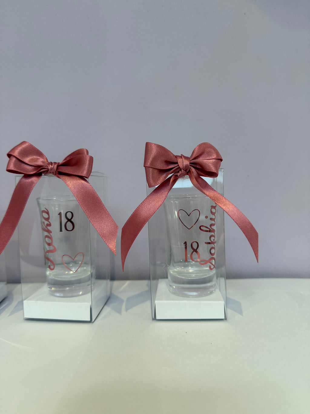 Personalised shot glass