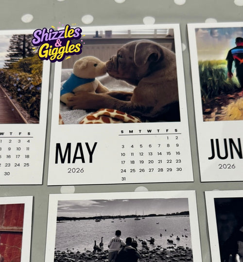 12-Month Magnetic Calendar Set