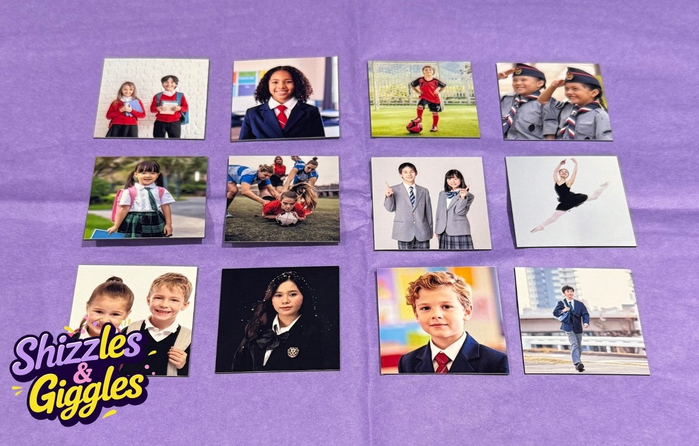 School photo magnets